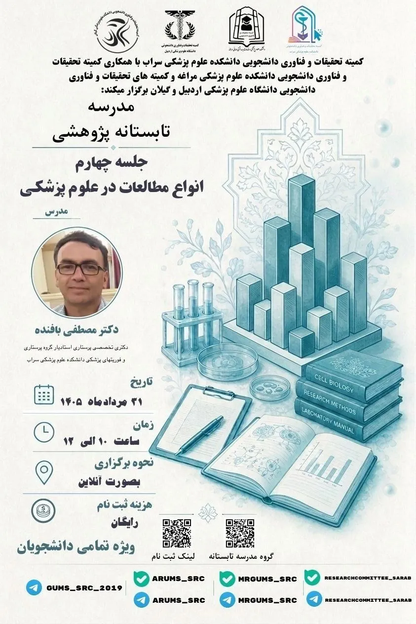 جلسه چهارم مدرسه تابستانه پژوهشی